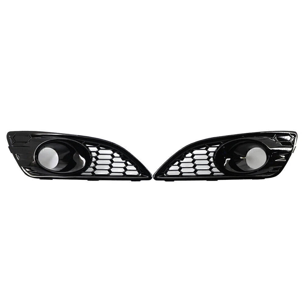 Front Bumper Grilles Fog Lights Cover Left & Right Fit Ford Fiesta 2012-2016