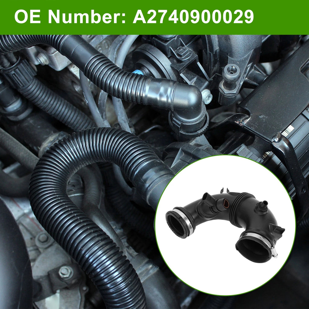 Air Filter Intake Hose Replacement for Mercedes-Benz W205 W213 M274 (1 Pc)
