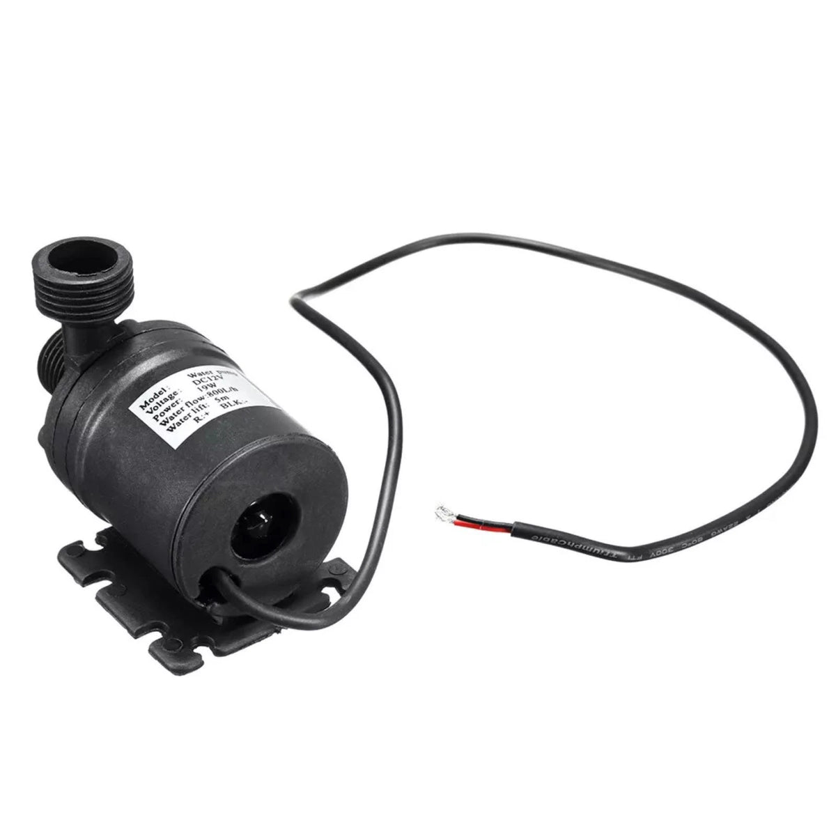Submersible Water Pump 800L/H for DC12V (Lift 5M)