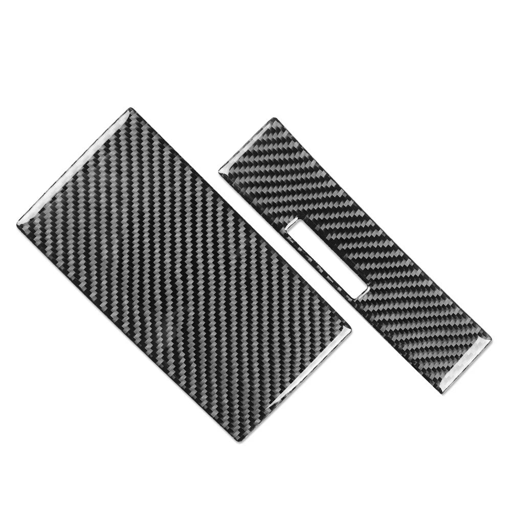 Carbon Fiber Overhead Reading Light Panel Trim for Toyota Camry (2007–2011) RHD Black