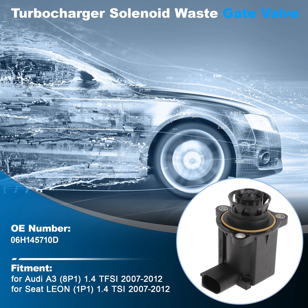 Turbo Pressure Solenoid Valve Replacement for Audi A3 1.4 TFSI (2007–2012)
