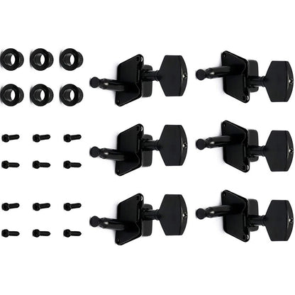 3L3R Half Closed Tuners for Les Paul LP SG ES Guitar (Fit Black)