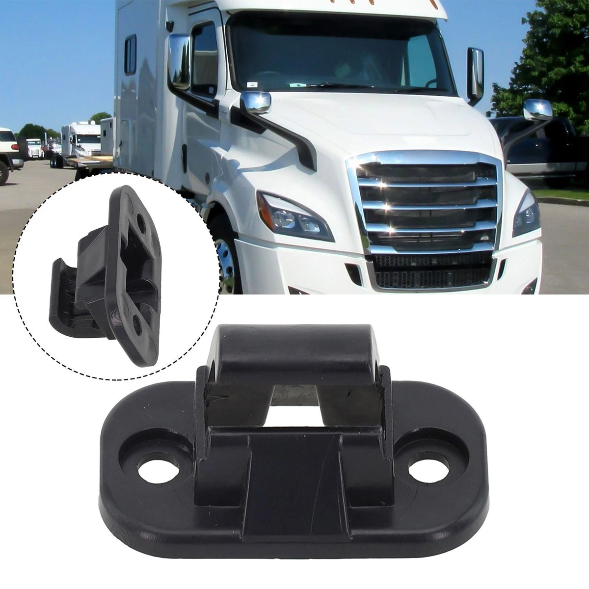 Sun Visor Clip for Freightliner Cascadia (2009–2020), M2-106 (2008–2020)