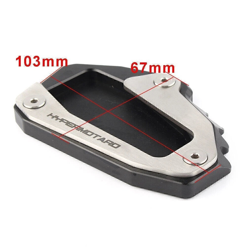 Side Kickstand Extension Plate Pad for Ducati Hypermotard 821 (2013–2017)