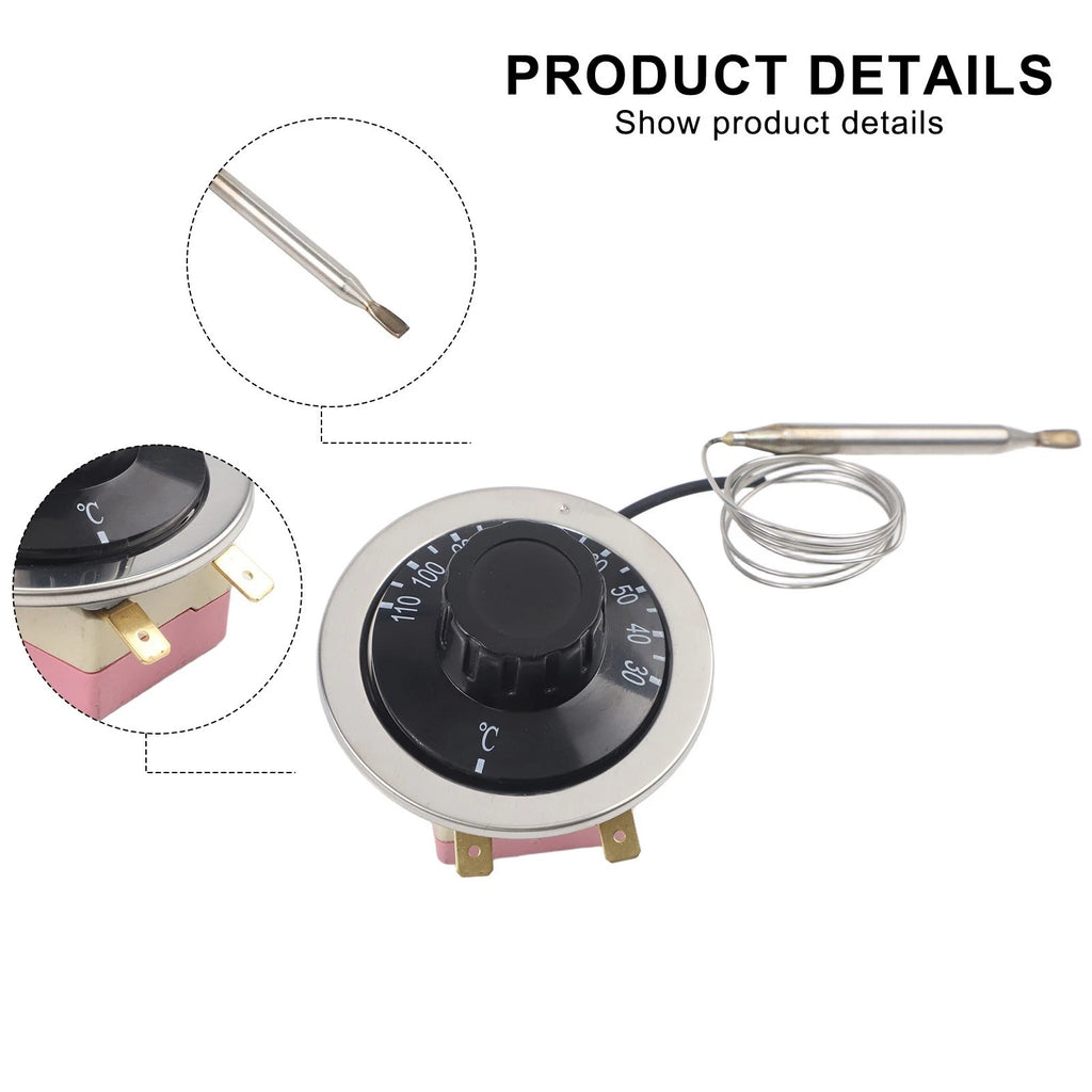 Temperature Control Dial Switch 50-300°/60-200/30-110 for