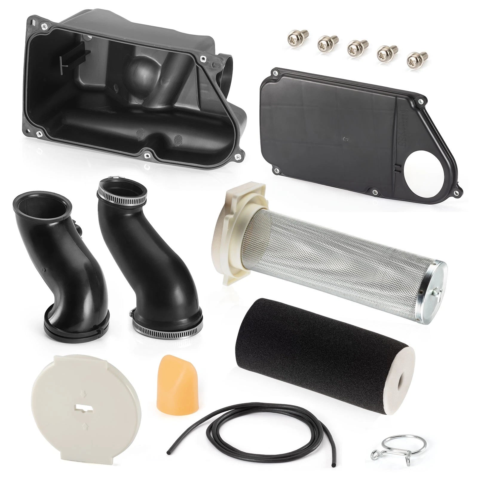 Air Filter Box Assembly Kit for Yamaha Warrior 350 YFM350X (1987–2004) 1UY-14411-02-00
