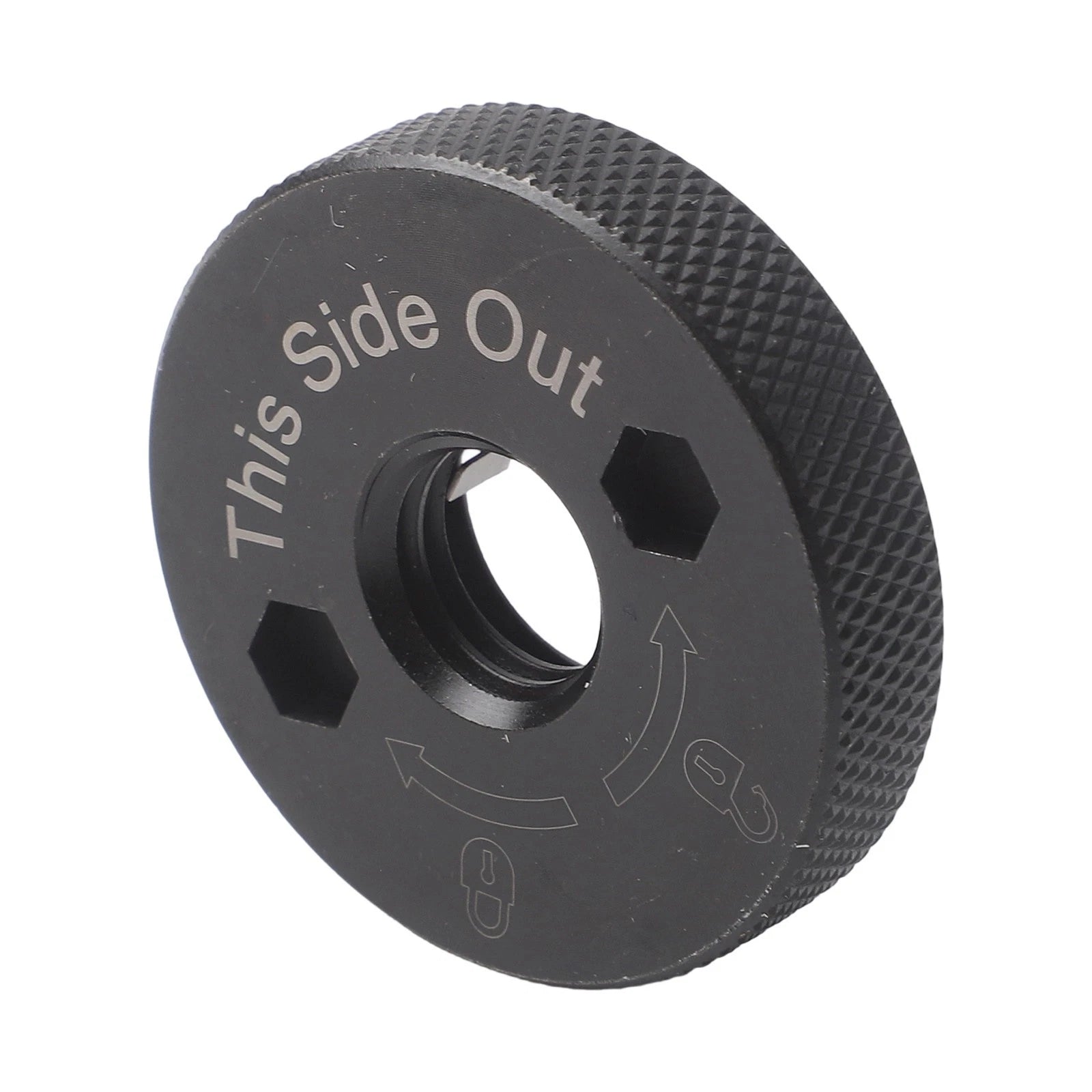 Angle Grinder Nut for Grinder Repair (Flanged Hex Design)