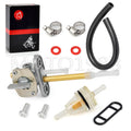 2X Fuel Petcock Valve for Yamaha Big Bear YFM350 Kodiak YFM400FW (1998–2001)