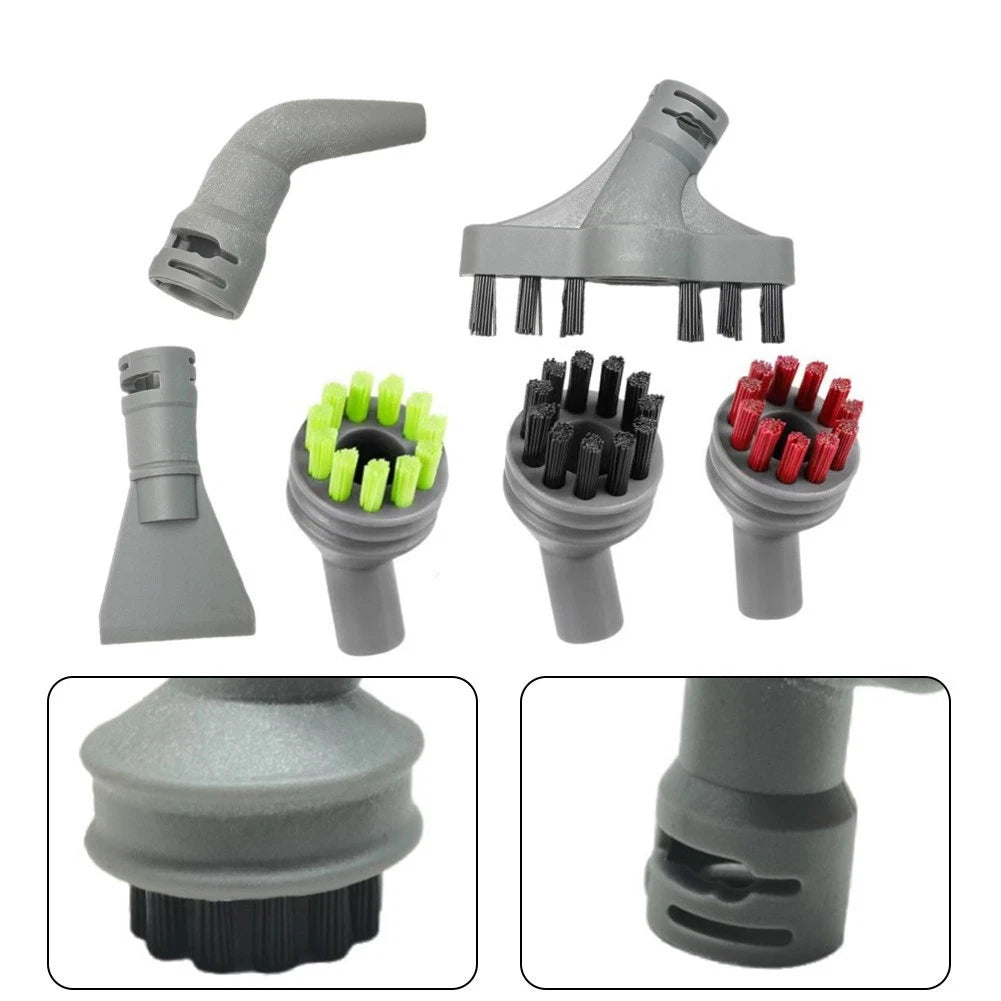 6 Pack Color Coded Brushes for Bissell Steam Cleaner 39N7 Series
