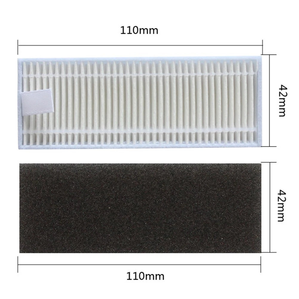 Mop Station Vacuum Brush Kit with HEPA Filter for ECOVACS YEEDI