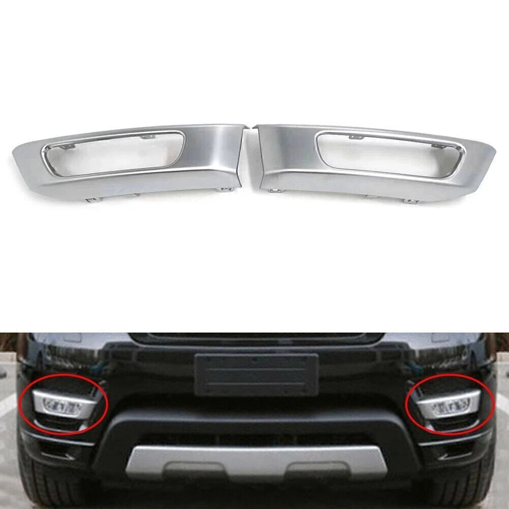 2X Front Bumper Fog Light Lamp Cover for Range Rover Sport (2014–2017)