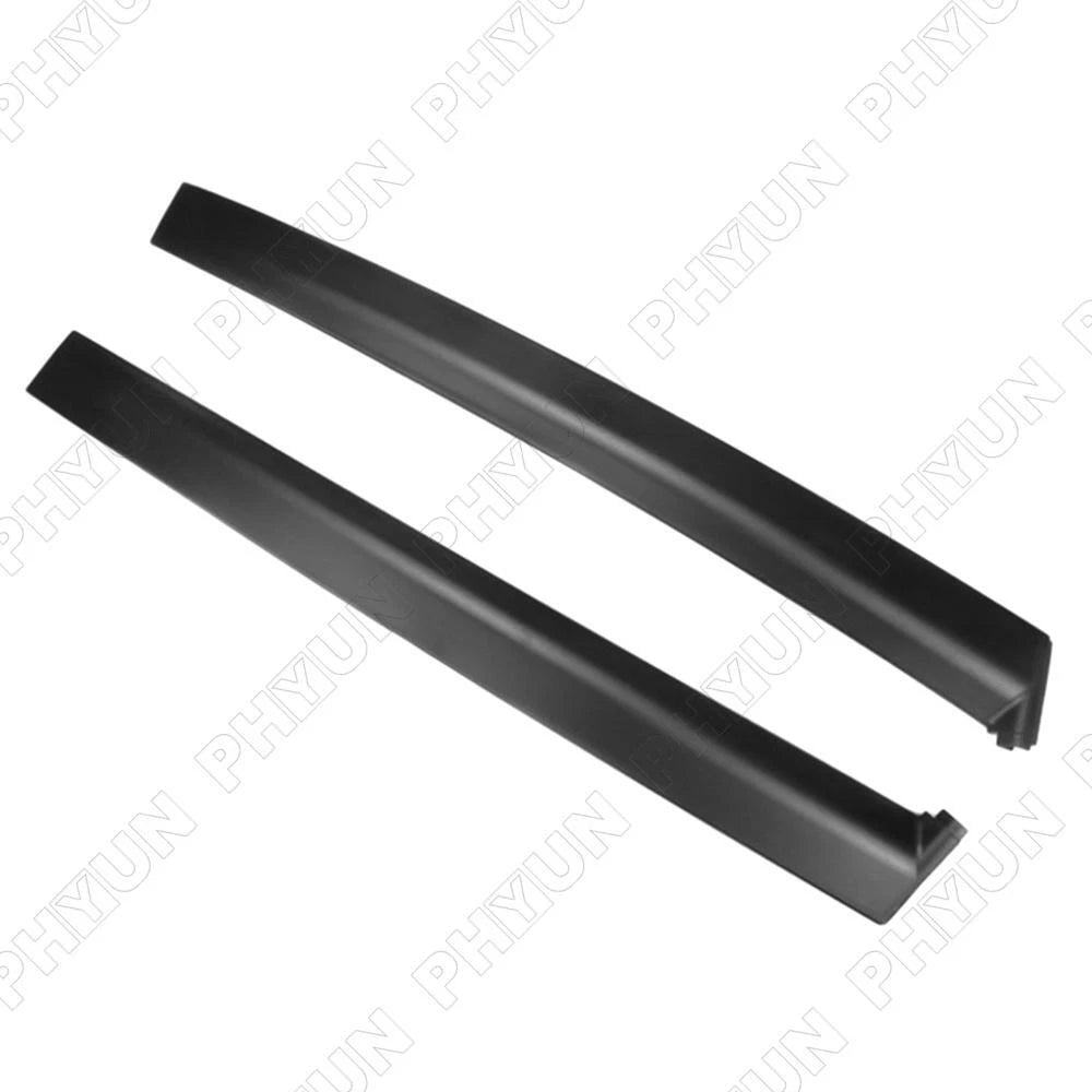 Left & Right Side Window Molding Door Sash Trim Set For 92-95 Honda Civic 2/3 Dr