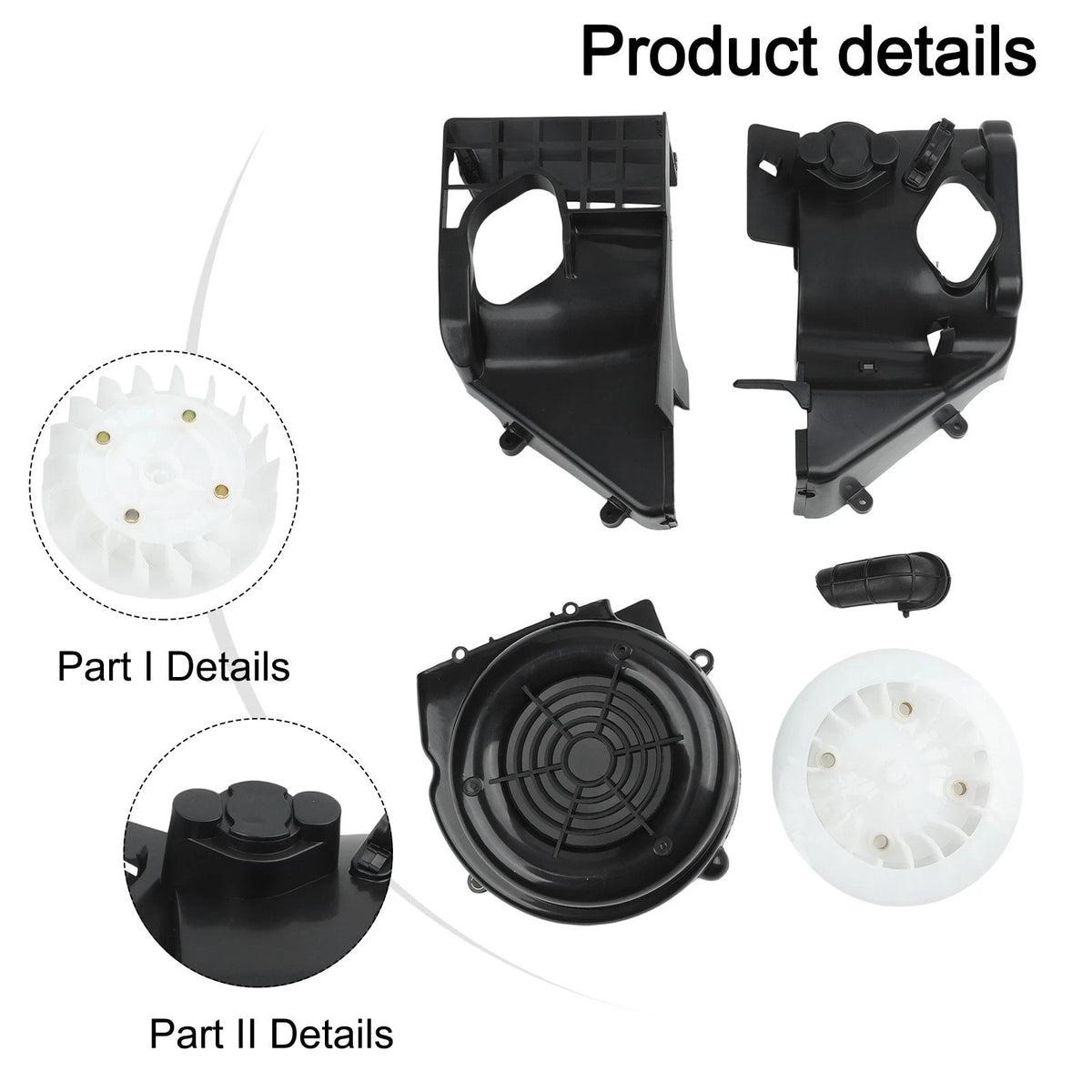 Air Shroud Assembly for GY6 150cc (2000–2023)