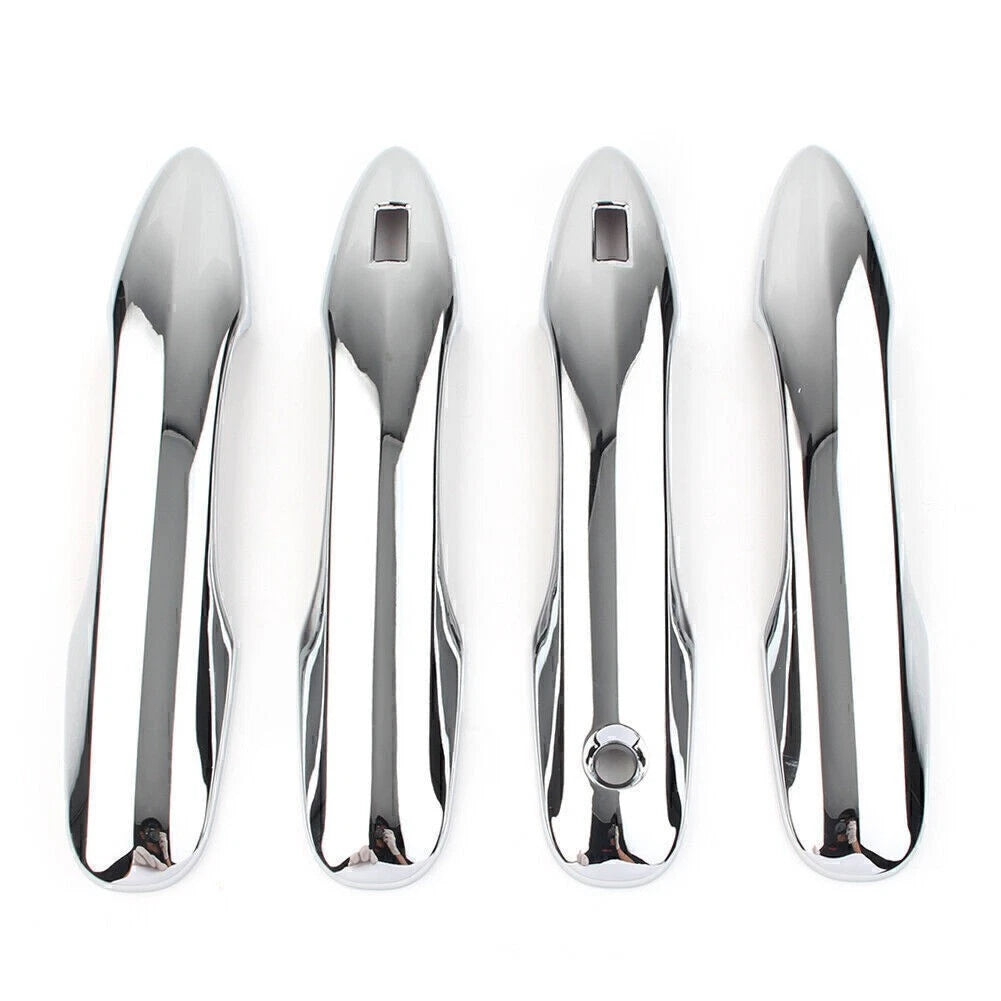 Set of 4 Door Handle Cover Trims for Toyota Corolla Hatchback (2019–2020) ABS Chrome