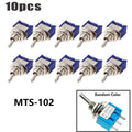 Miniature Toggle Switches 3Pin 250VAC/6A for Various Applications