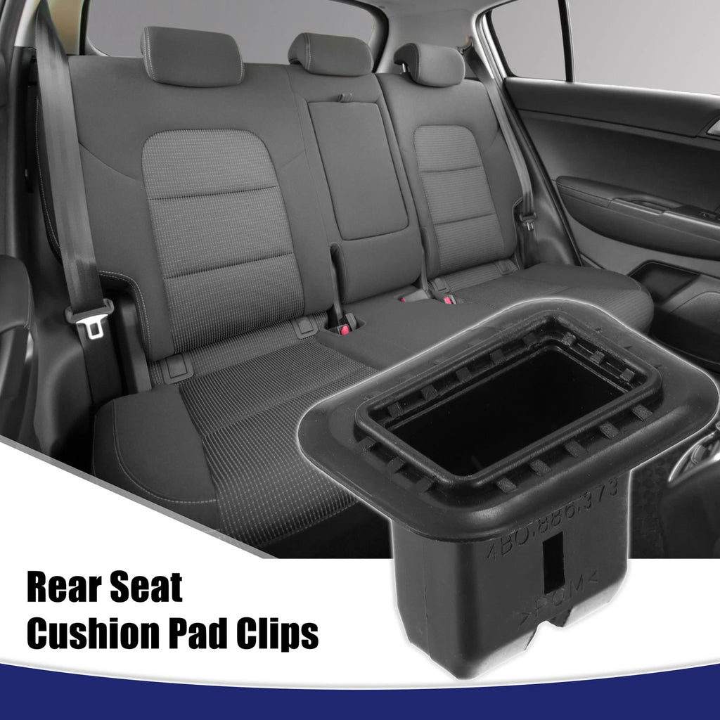 Rear Seat Cushion Pad Clips Set for Audi A4 (2002–2008)