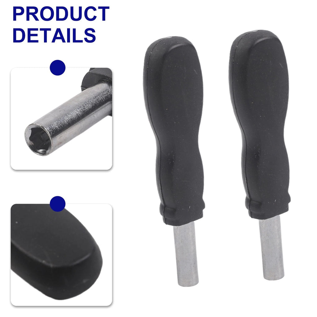 2 Pcs Hex Plastic Screwdriver Handle for Home Repair Tools