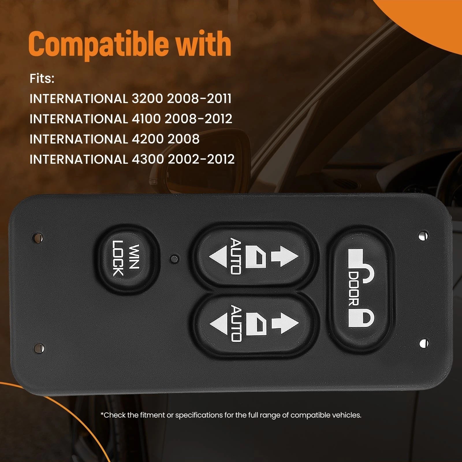 Master Door Window Switch for International CXT Prostar (2009–2010) 6111900C2