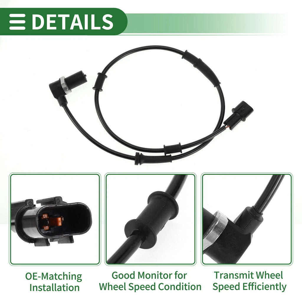 ABS Wheel Speed Sensor No.MR129957 for Mitsubishi Lancer (2000–2007)