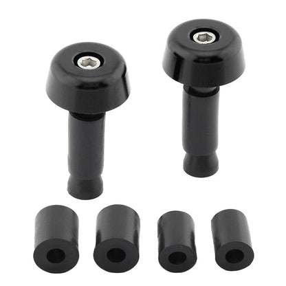 Handlebar Grips for Universal Motorcycle (0.5in/12.7MM) Black