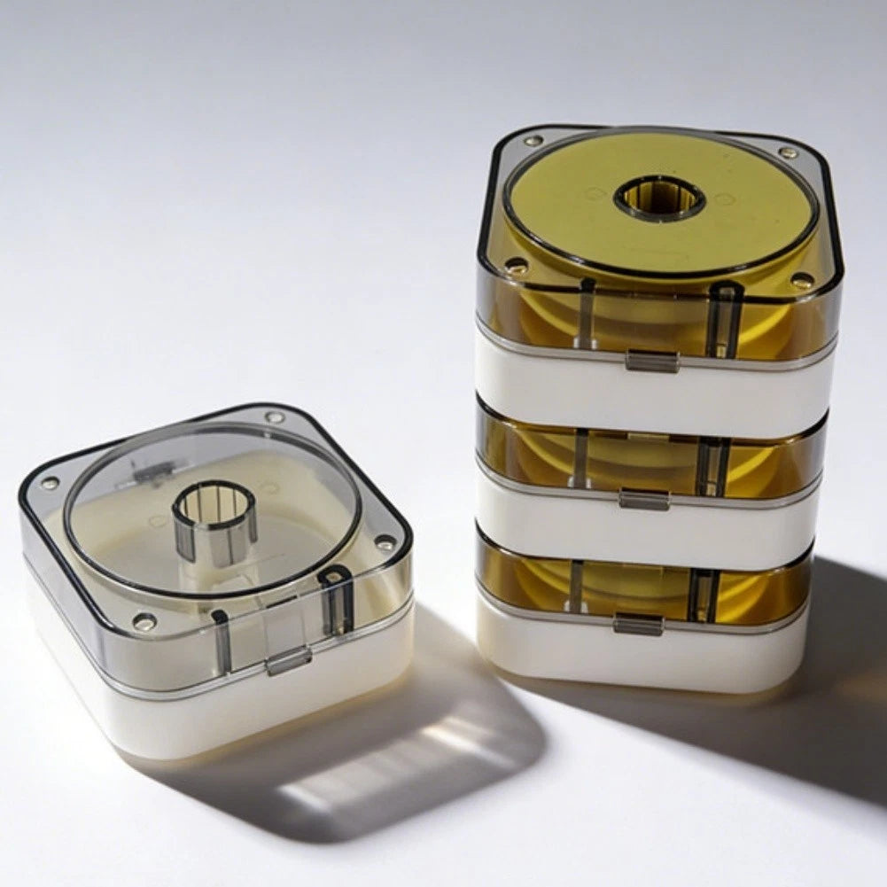 Fishing Line Organizer Box for Travel and Boat Use (Compact, Stackable)