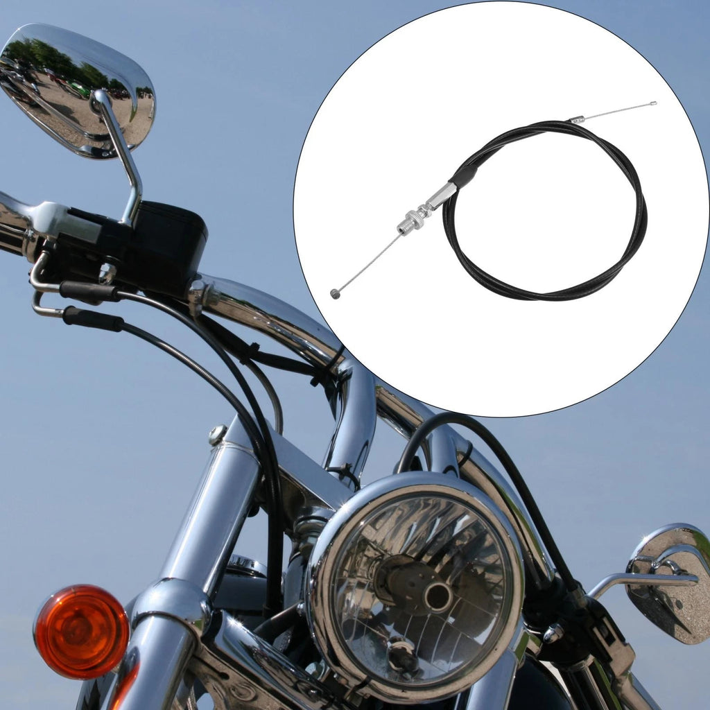Throttle Cable Wire Replacement 120cm for 50cc-250cc ATV Quad Bike (Black)