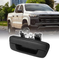 Tailgate Handle Bezel for Chevy Colorado Door Handle Black 1 Piece (2015–2022)