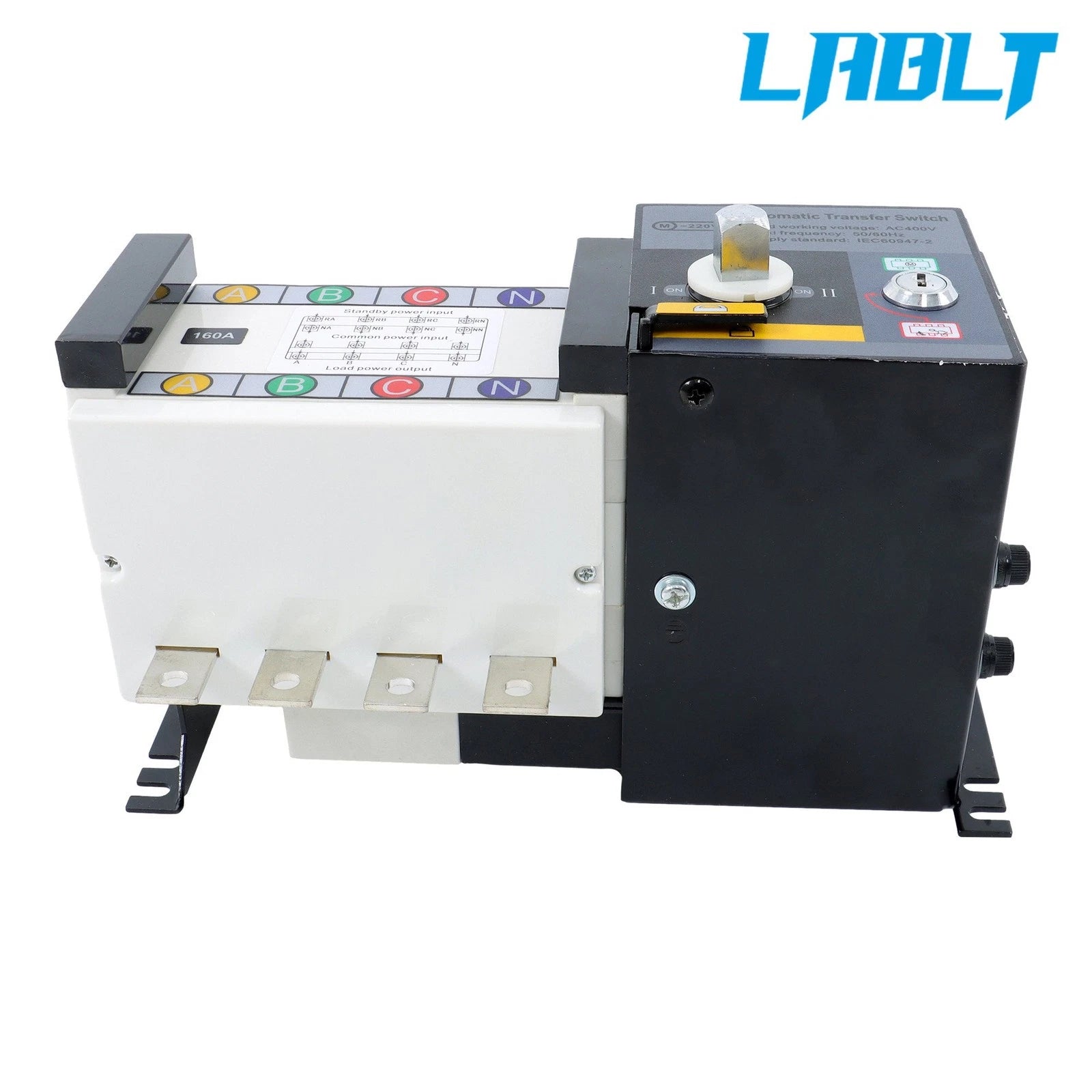 Automatic Transfer Switch 160A 4P for Industrial Applications (110/220V)