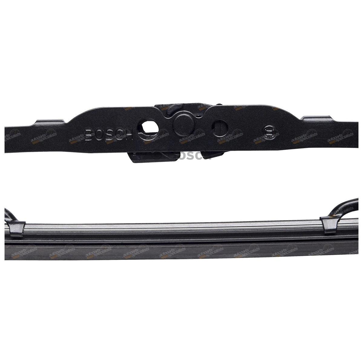 Front Pair Bosch Eco Wiper Blades for Mazda 121 (1990–1997)