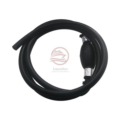 3/8" Marine Outboard Boat Fuel Hose Line Assembly with Primer Bulb