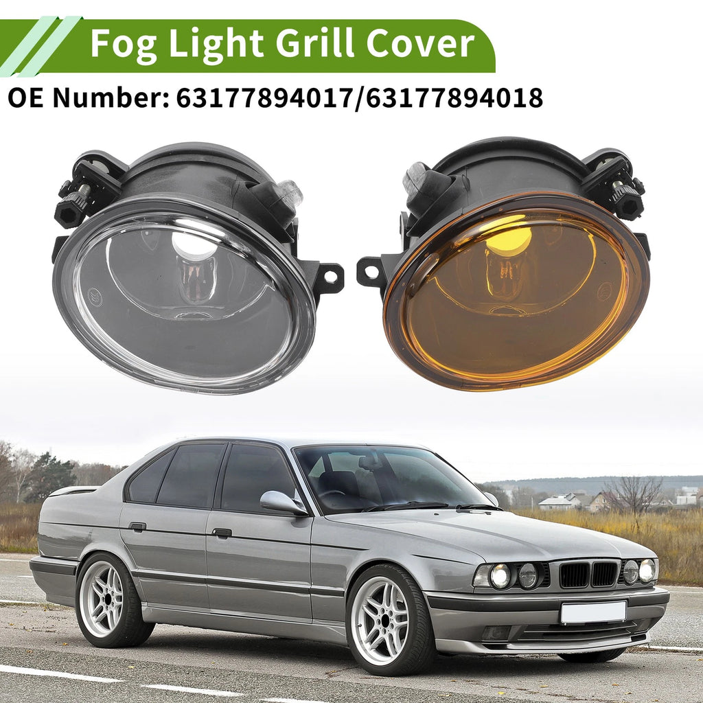 Fog Light Grill Pair Left Right Replacement for BMW M5 (2012–2018)