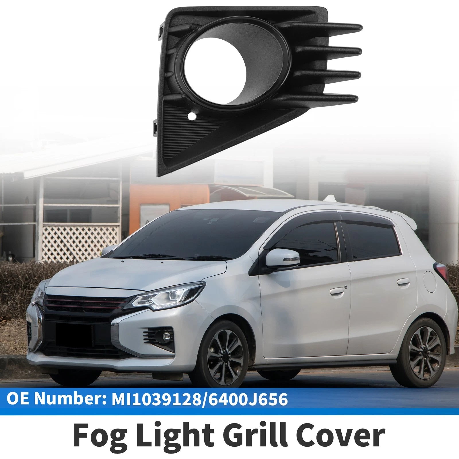 Front Right Fog Light Grill Replacement for Mitsubishi Mirage (2021–2024)
