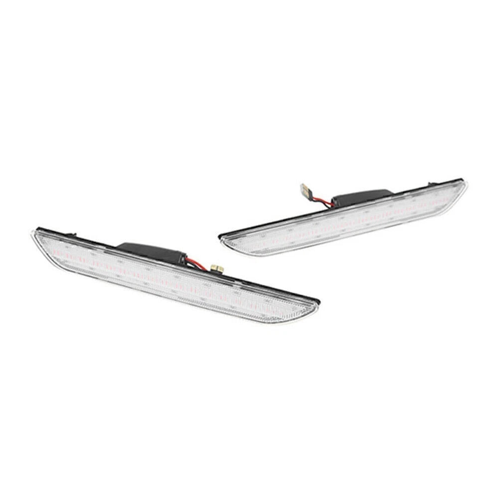 2X LED Rear Side Marker Lights for Ford Mustang (2015–2022)