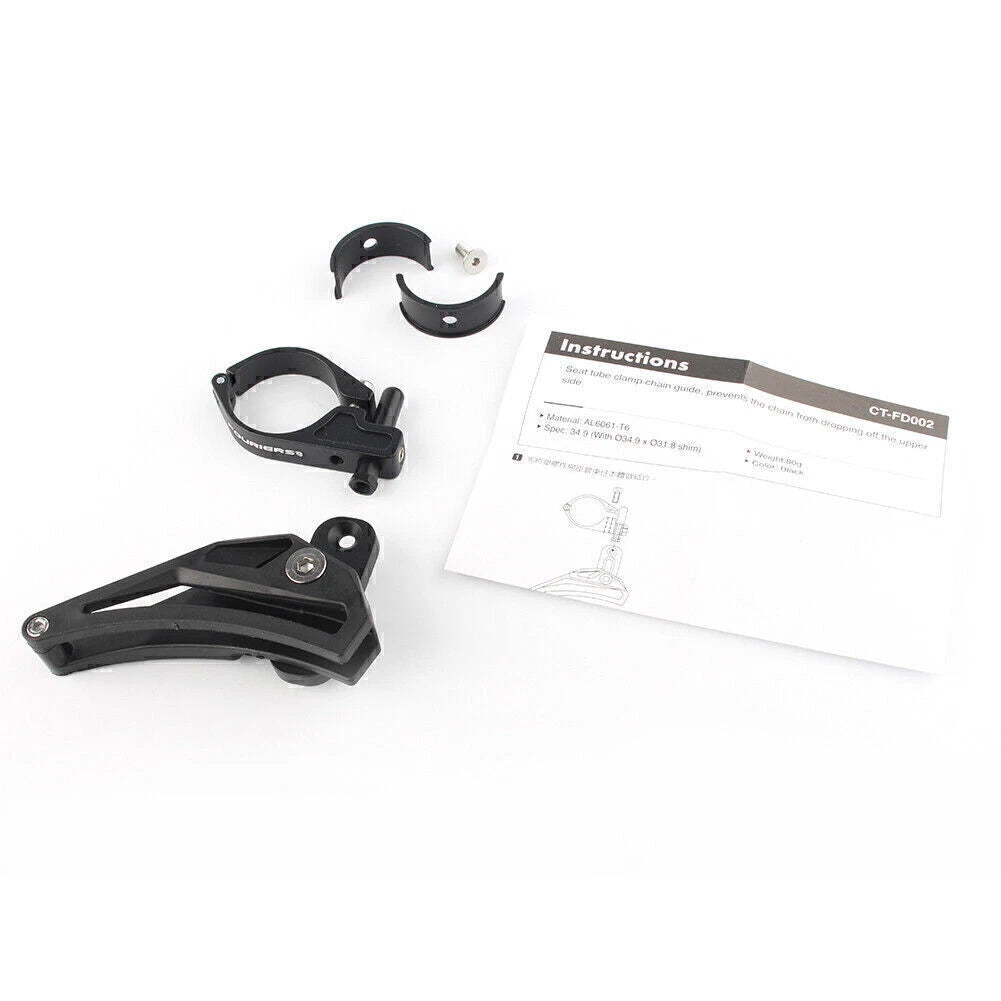 Single Seat Tube Clamp Chain Guide for MTB 1S (31.8/34.9mm)