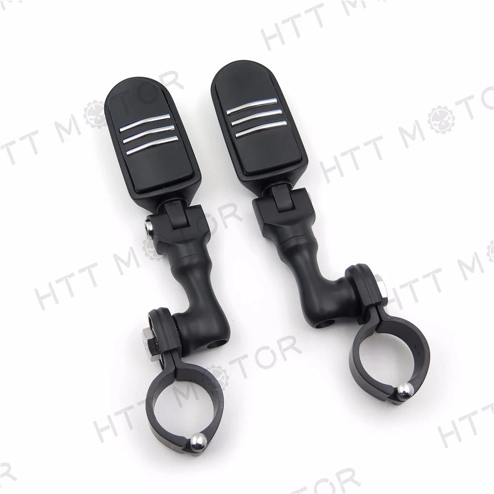 HTTMT Adjustable Foot Peg for Triumph Rocket (2004–2023) - 1.5" Black