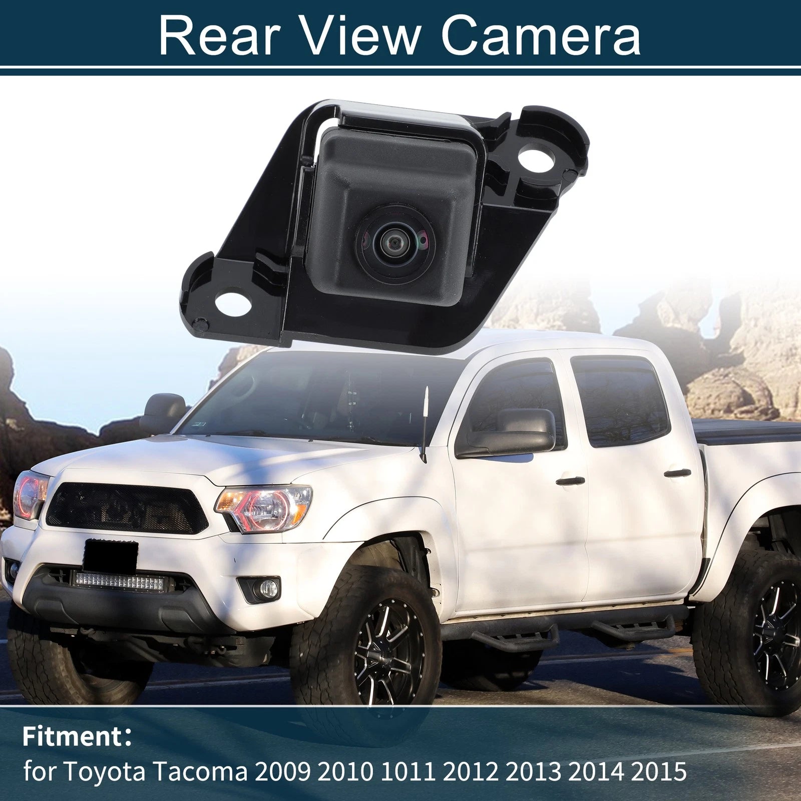 Rear View Park Assist Backup Camera Replacement for Toyota Tacoma (2009–2015)