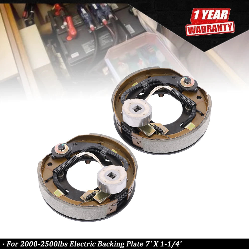 2PC Electric Backing Plate for GD Trailer (2000-2500lbs)