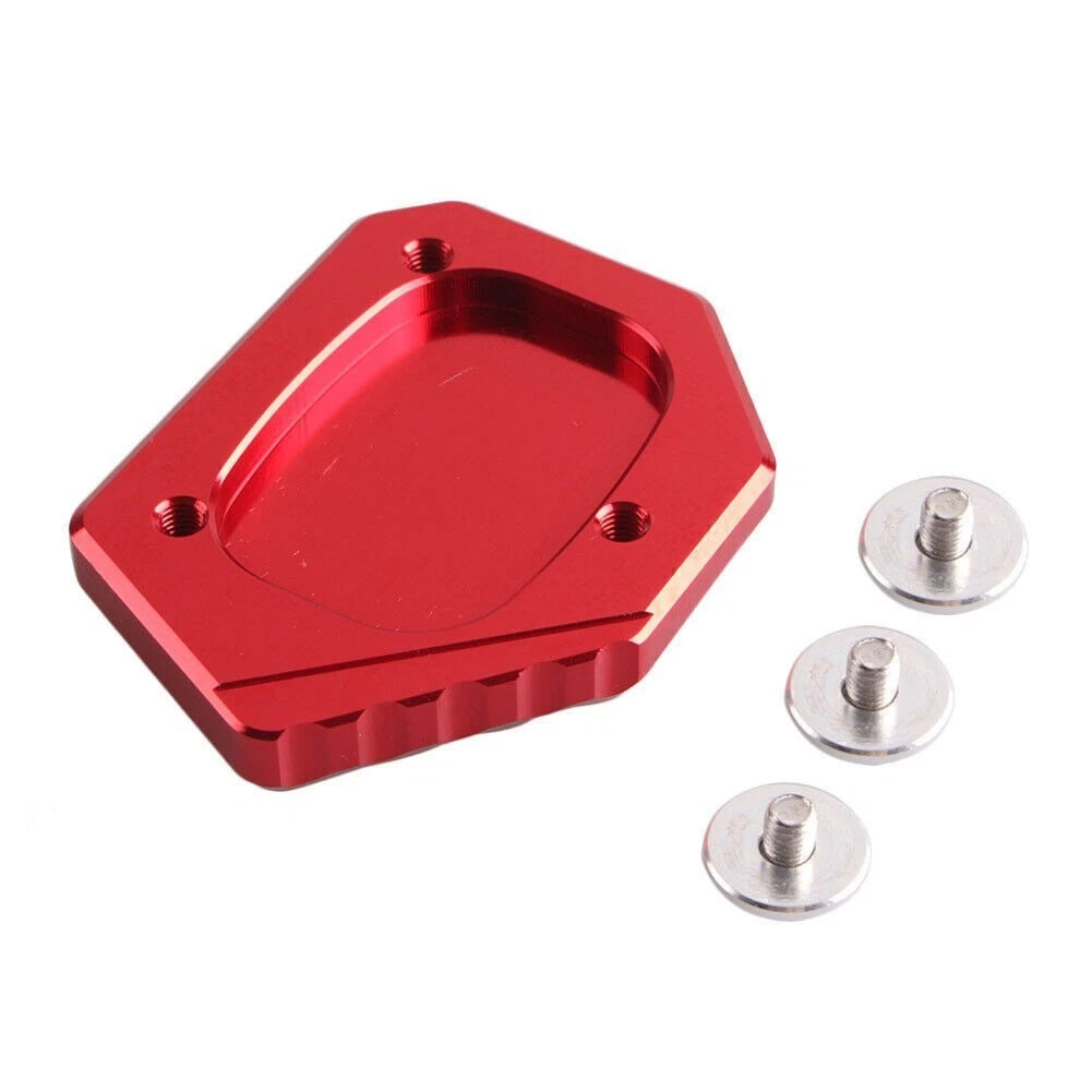 Side Kickstand Foot Plate Extension Pad for Honda NC700 S X (2012–2014) Red