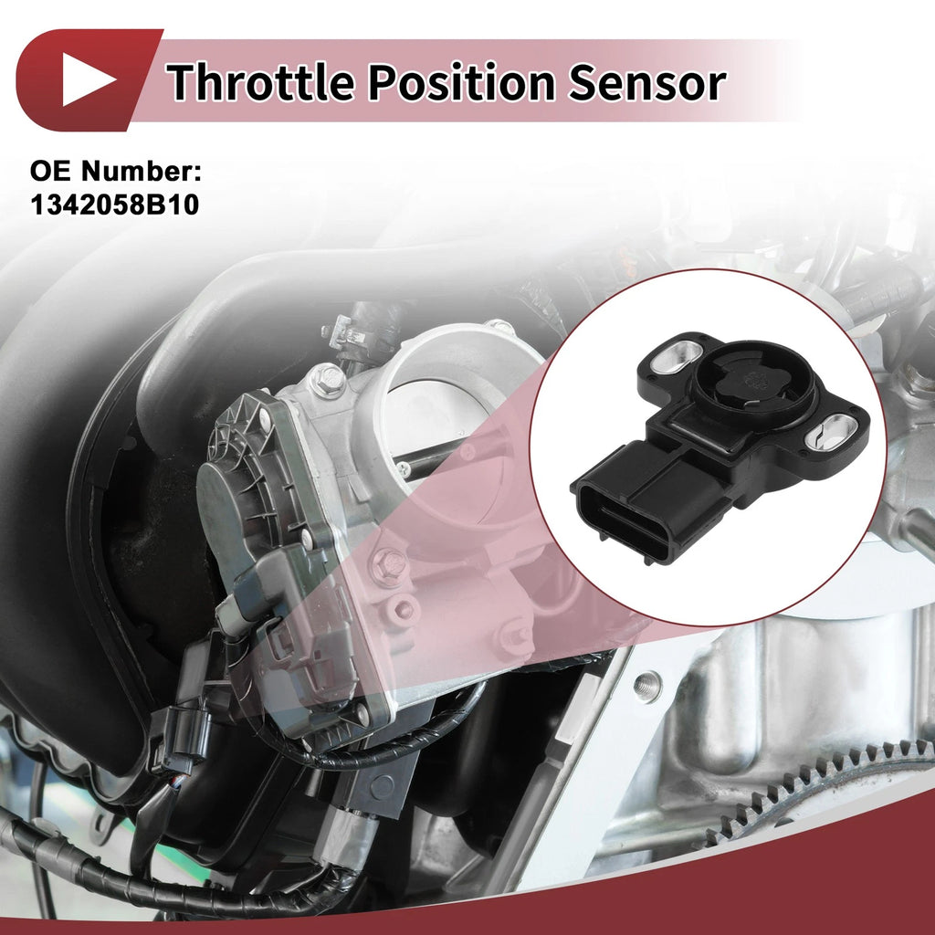 Throttle Position Sensor for Chevrolet Tracker (1998) No.1342058B10