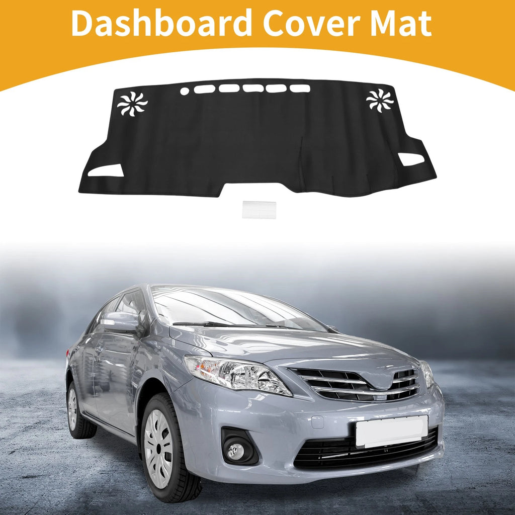Dashboard Cover for Toyota Corolla 2019–2021 Anti-Slip Black 1 Pc