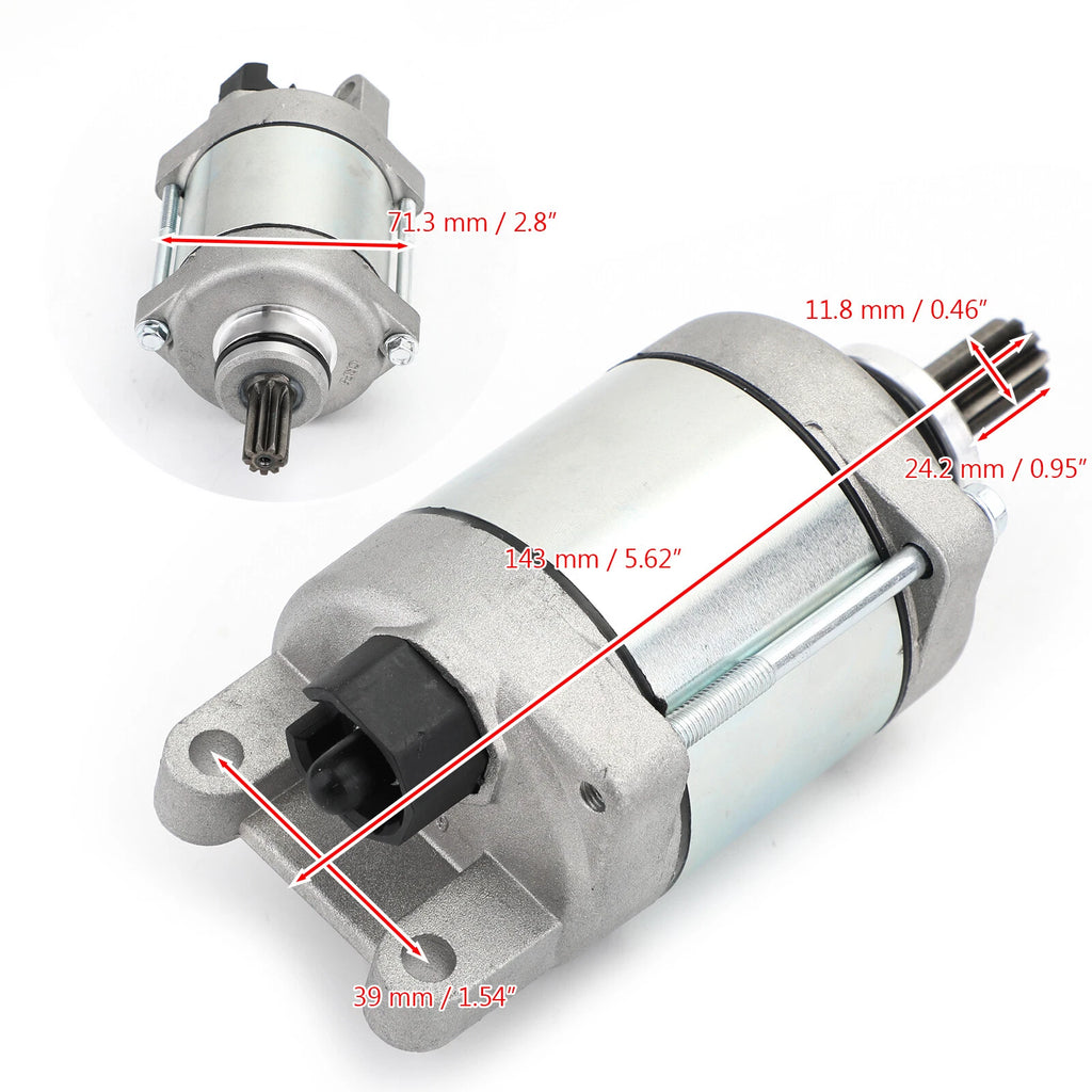 Starter Motor for KTM EXC SXF XCF 250 350 FREERIDE 350CC (2012–2017) 77240001100
