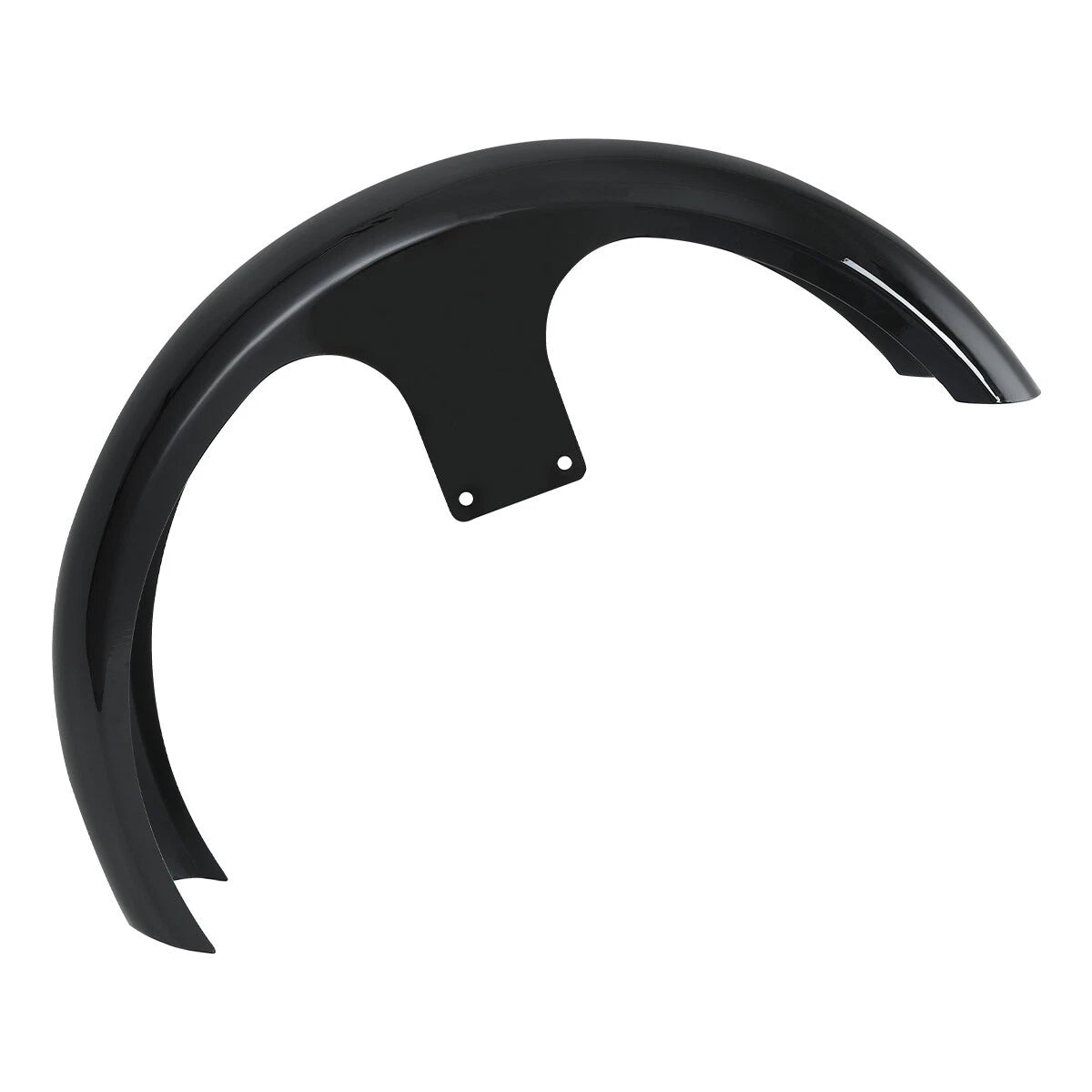 26" Painted Black Front Fender for Harley Custom Bagger Touring (2014–2023)