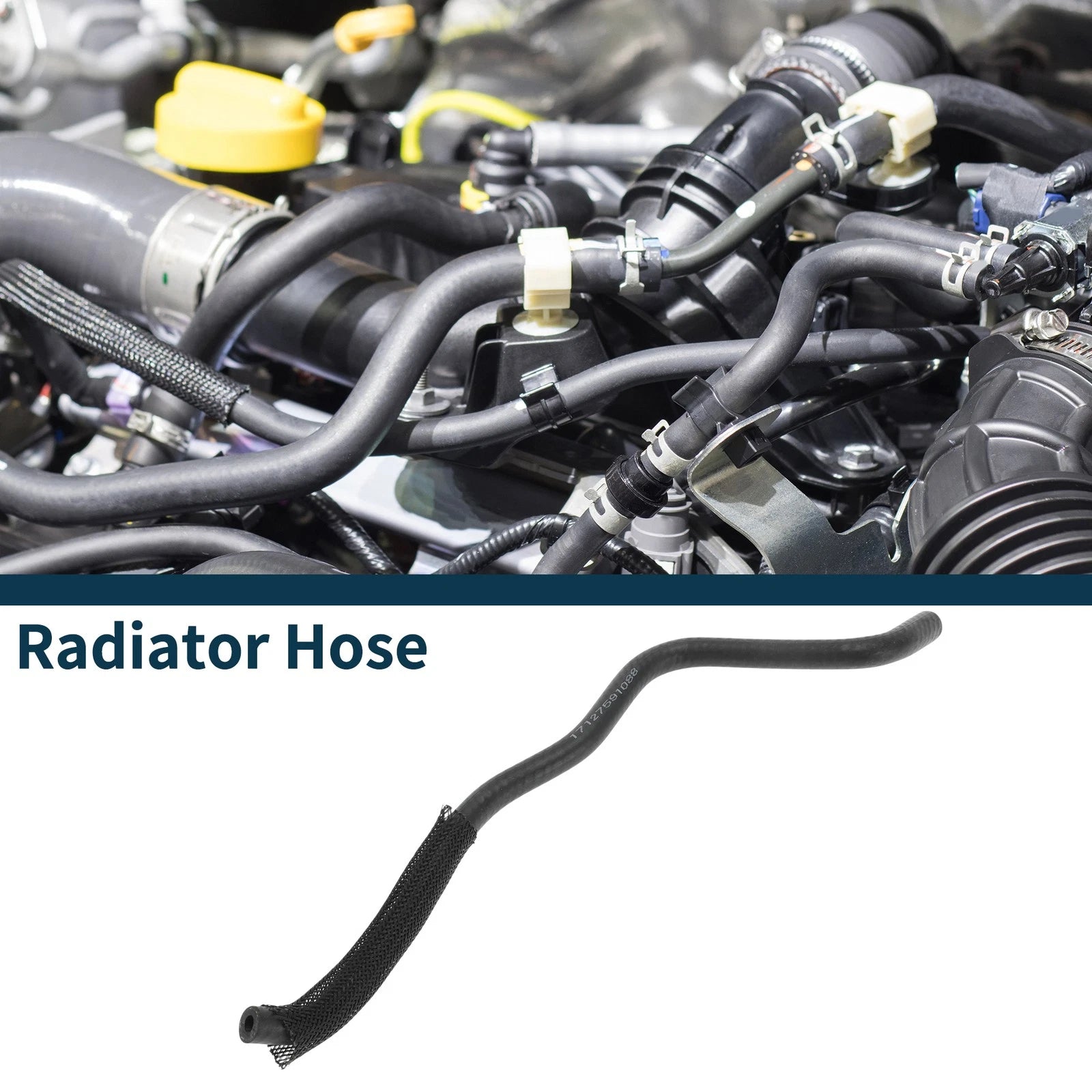 Radiator Hose Coolant Pipe Replacement for BMW 760Li 6.0L (2010–2015)