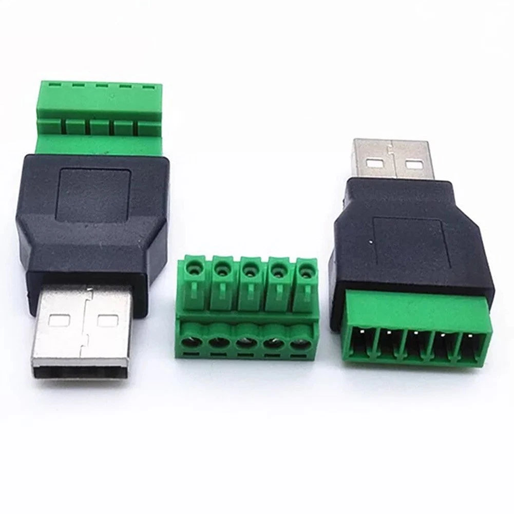 4-Pin Shielded Connector USB Adapter for Electrical Equipment (50/53mm)