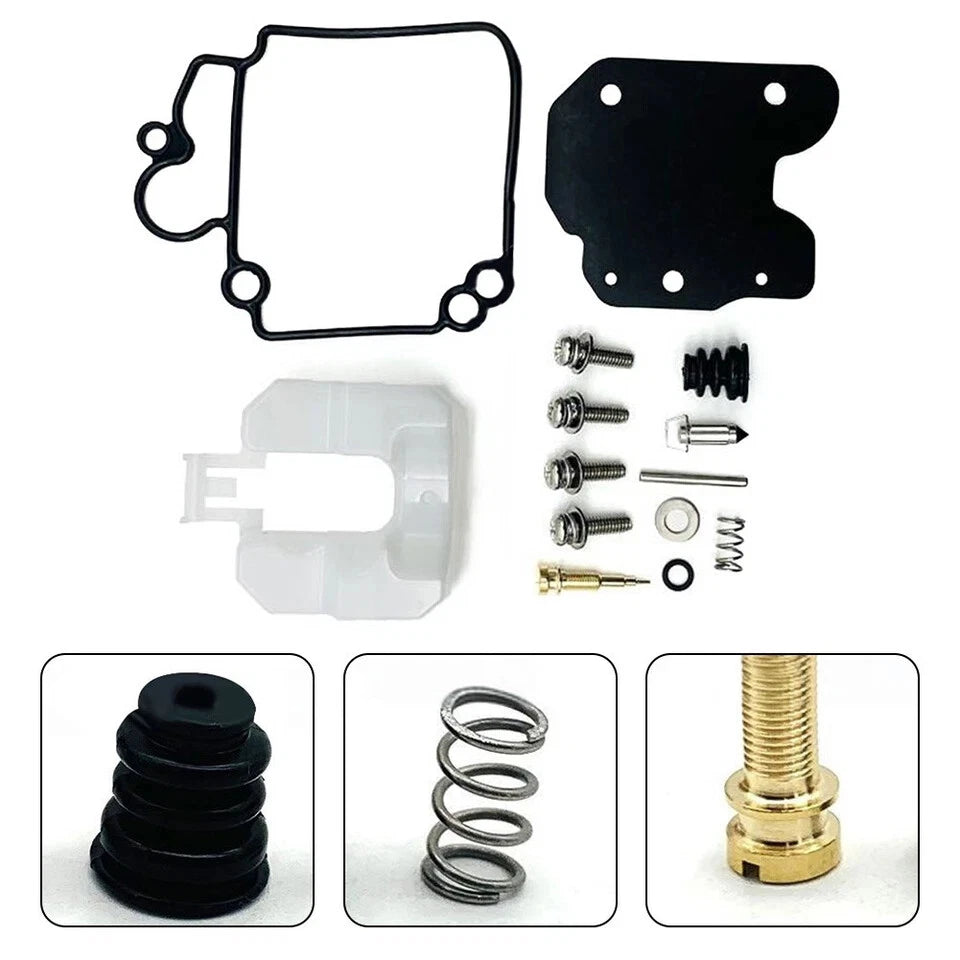 Carburetor Repair Kit with Float for Outboard (6BL-W0093-00)