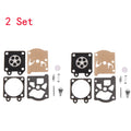 Set of 2 Carburetor Diaphragm Gasket Kit for Chainsaw 4500 5200 5800