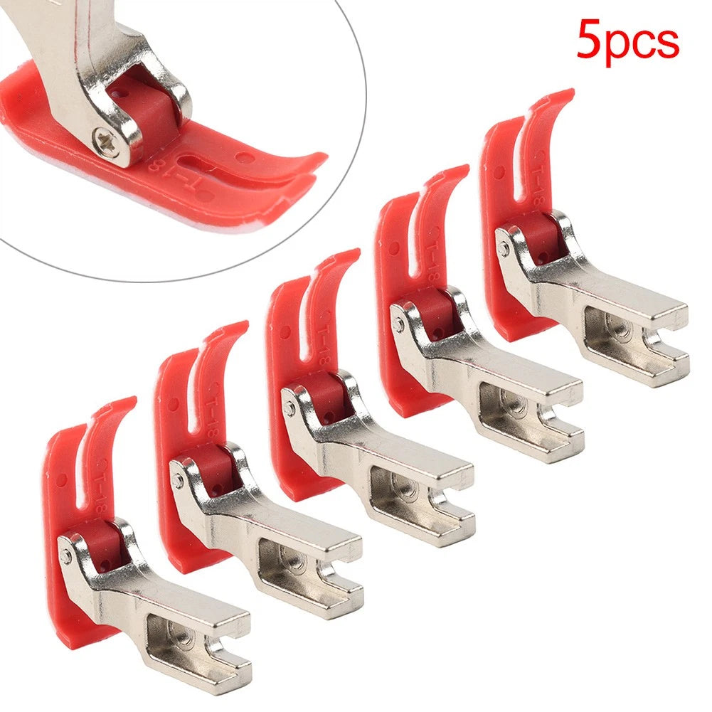 5X Standard Extra Thin Precise Presser Foot for Industrial Sewing Machine