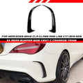 Gloss Black Rear Side Vent Trim Canards for Mercedes CLA C117 (2013–2019)