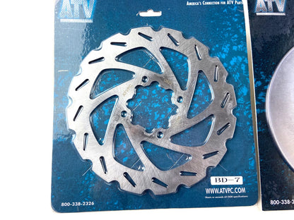 Brake Rotors for Yamaha Banshee 350 2x4 (1990–2006) YFZ350 Front & Rear