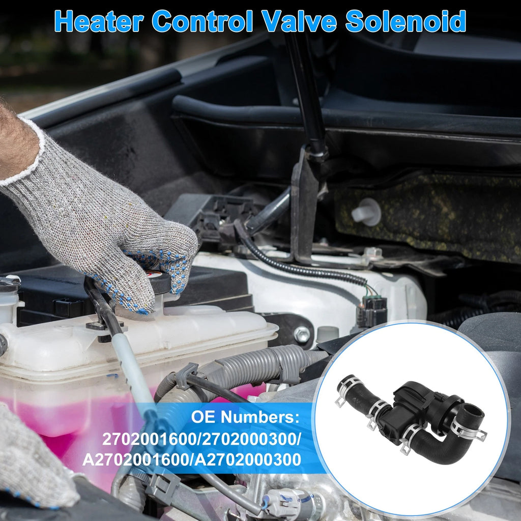 Engine Coolant Shut Off Valve Replacement for Mercedes-Benz CLA250 (2017–2019)
